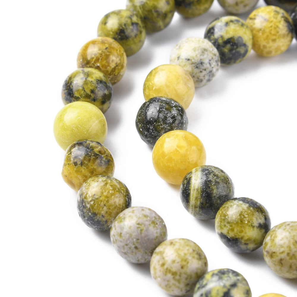 Natural Yellow Turquoise(Jasper) Beads