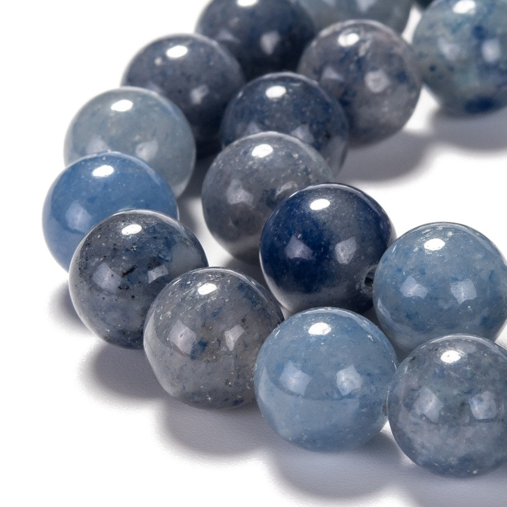 Natural Blue Aventurine Beads Strands, 8mm