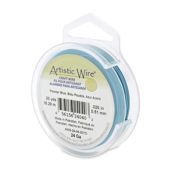 Artistic Wire 24 Gauge 20 Yards Assorted Color