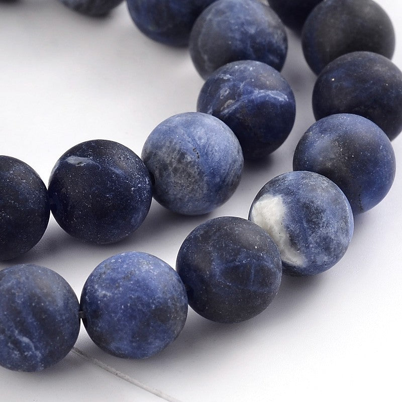 Sodalite Frosted 8mm
