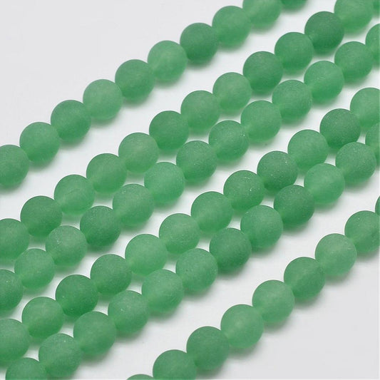 Green Aventurine Frosted